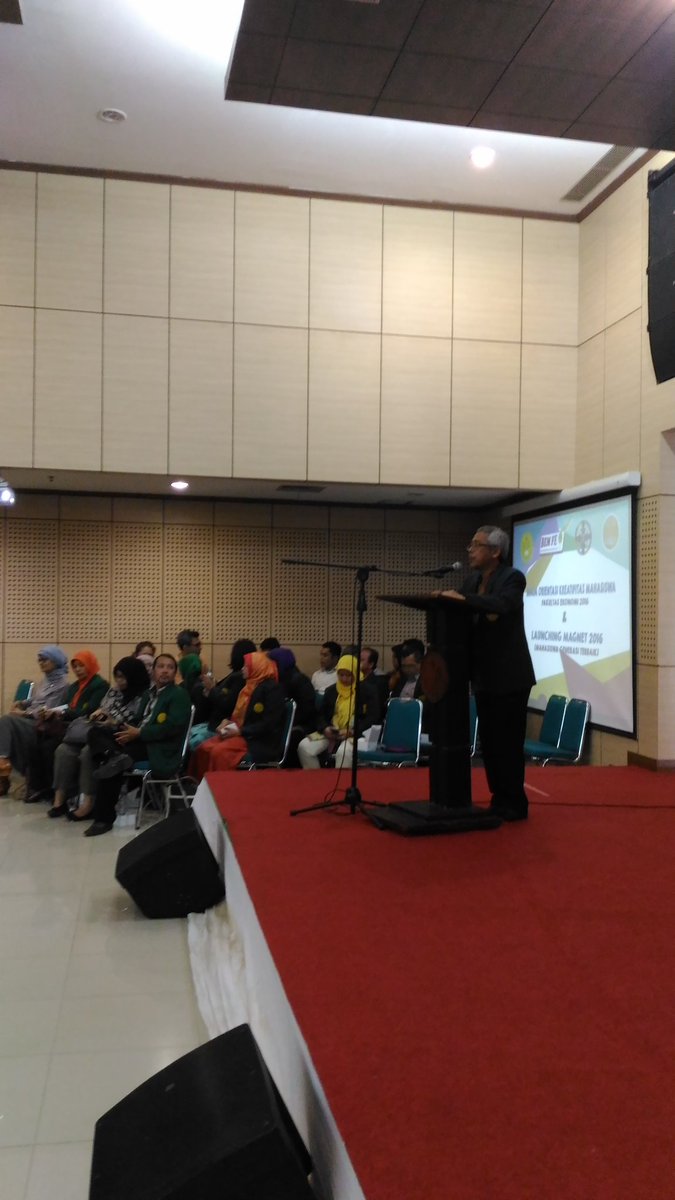 MagentaFE's tweet photo. Dlm sambutannya, pak Dedi Purwana mpunyai harapan yg senada dgn ketua BEM FE yakni brharap FE dapat menembus PIMNAS https://t.co/DASAeDnZli