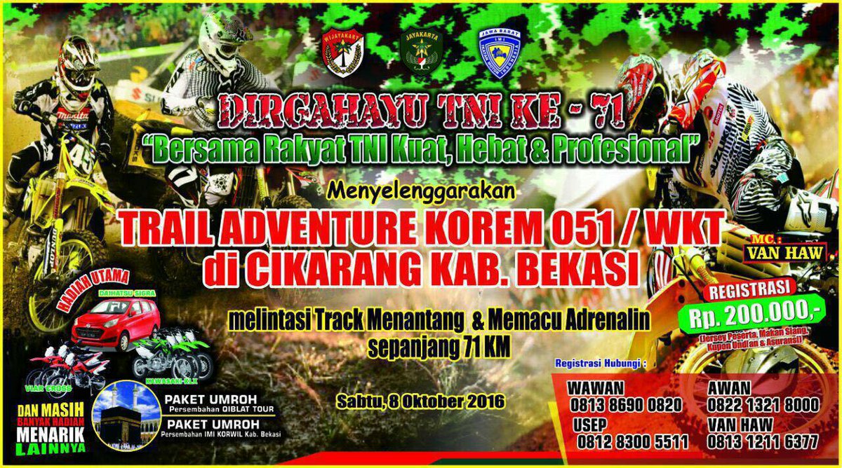 Meriahkan HUT TNI ke 71