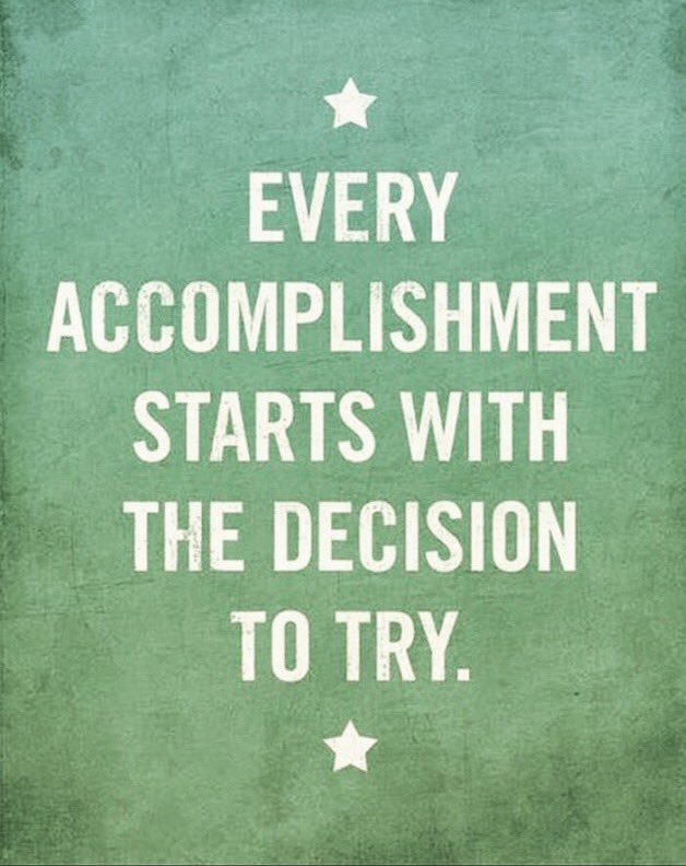 When you make a Decision &amp; Commit to something,

Incredible powers inside you that were dormant are Unleashed!