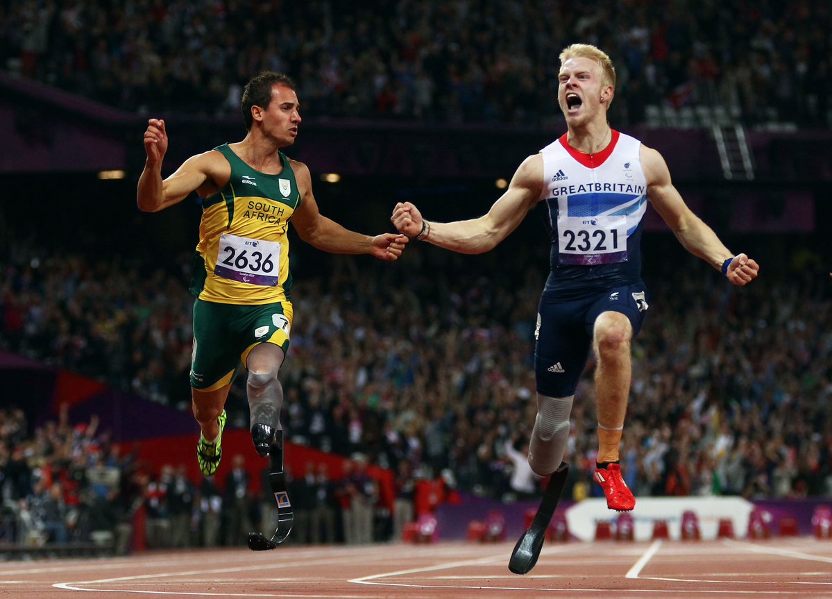 Florian_Vienna's tweet photo. AMAZING #Rio2016 #Rio2016Paralympics @JonniePeacock #GBR #JarrydWallace #USA #Effron #Argentina #Chilenos GREETINGS https://t.co/pPk97BDWW1