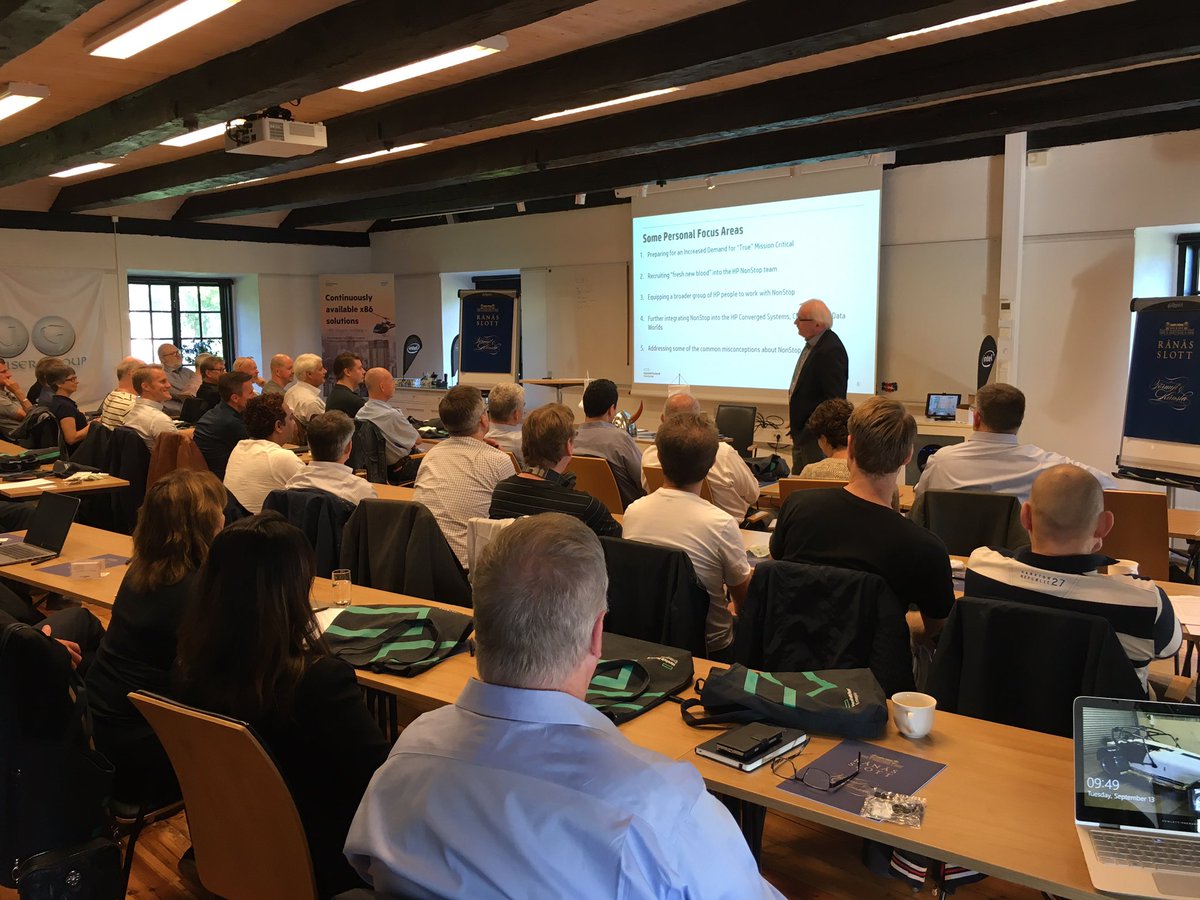 SeanBicknell's tweet photo. Standing room only at #VNUG in #Stockholm. Great turnout for a great event. @HPE kicking things off. https://t.co/PaRjsziIwQ