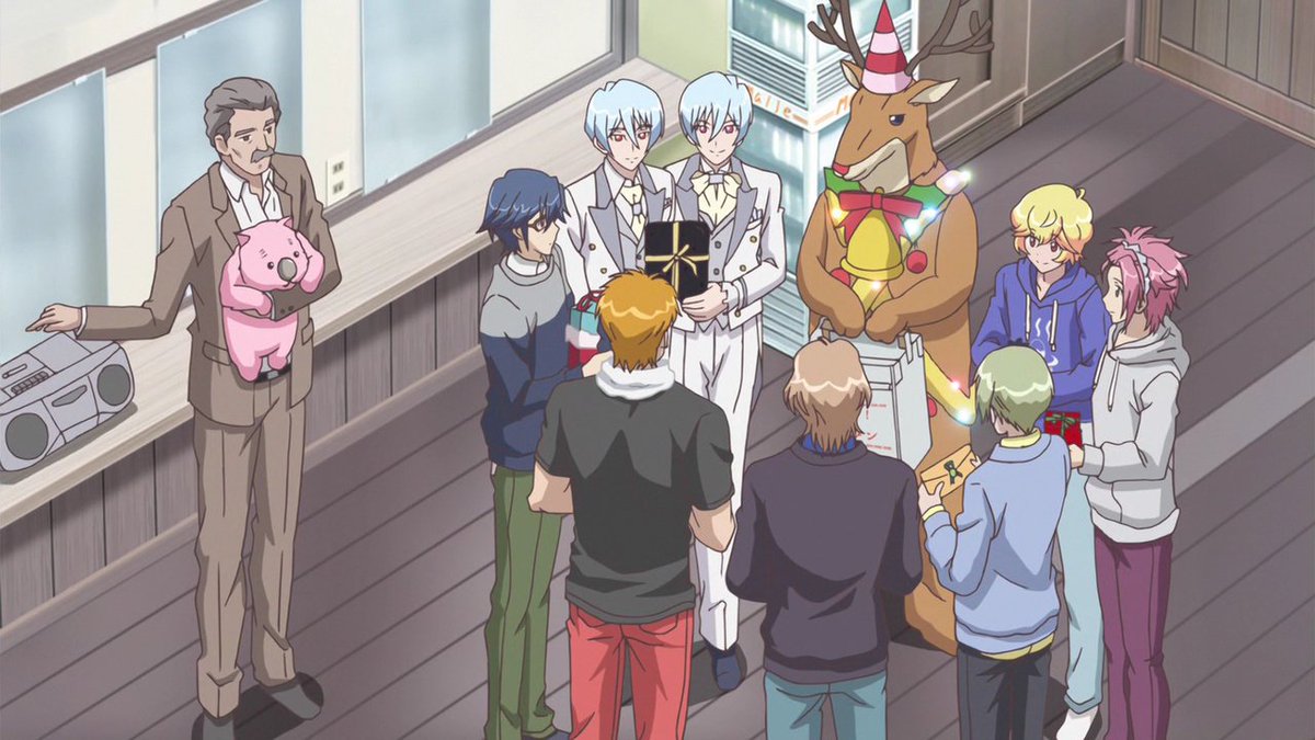 K Ty 通りすがりの世界の破壊者 On Twitter 美男高校地球防衛部love Love ７話見た トナカイ怪人とクリパしたｗ