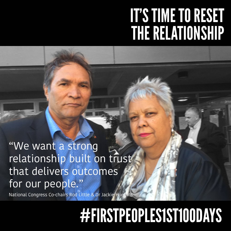 #PMmeetwithFirstPeoples - Engagement must come from the top @TurnbullMalcolm #FirstPeoples1st100Days @congressmob