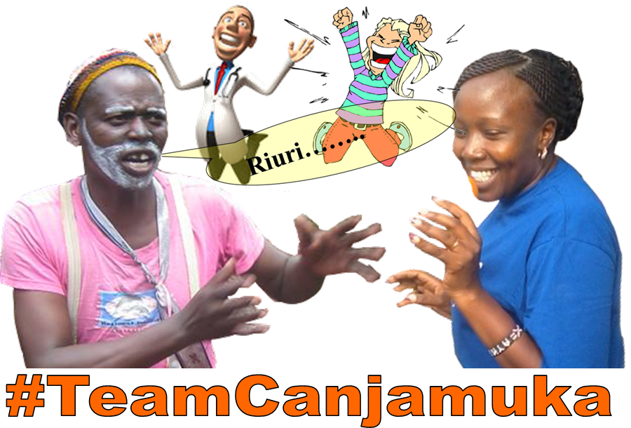#TeamCanjamuka . <a href="/NjokiWaMburu/">Njoki Wa Mburu</a> <a href="/KihenjoOfficial/">Joel Mungai</a>