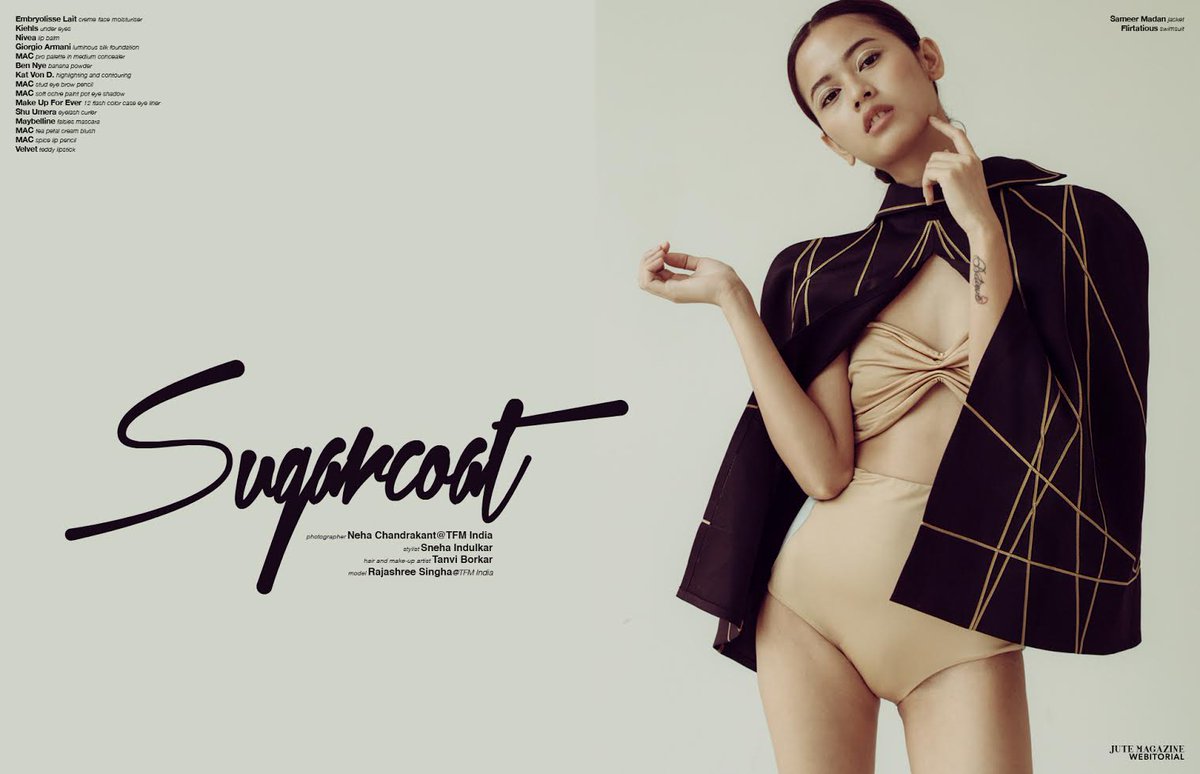 .<a href="/sameermadan_/">Sameer Madan</a> cape &amp; <a href="/Flirtatious_ind/">#ClintonCorruption</a> swimsuit featured in <a href="/JuteMagazine/">Jute Magazine</a> webitorial. Styled by <a href="/snindulkar/">JPark</a>