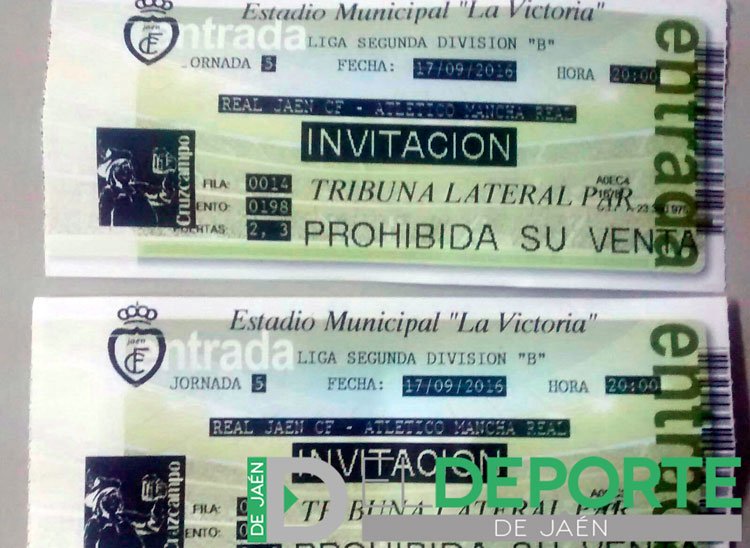 SORTEO. RT para conseguir 2 entradas del <a href="/RealJaenCF/">Real Jaén C.F.</a>-<a href="/atmanchareal/">Atlético Mancha Real</a>. El viernes, el ganador: eldeportedejaen.com/2016/09/sorteo…