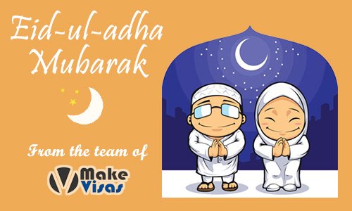 makevisas's tweet photo. #eiduladah mubarak ho from the team of #makevisas https://t.co/norrx6naDv