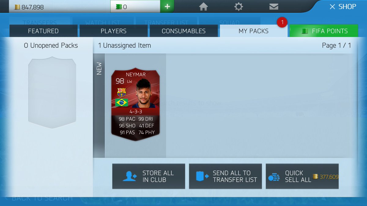 BMelas89's tweet photo. What a snipe....ππͺ
@EAFIFAMOBILE #fifa16mobile #fifa16android #fastfingers https://t.co/EYt3cSaQDO