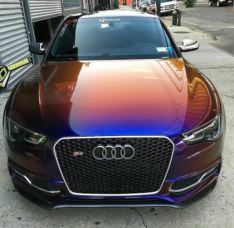 NextLevelLux's tweet image. Pearlescent Audi 😋