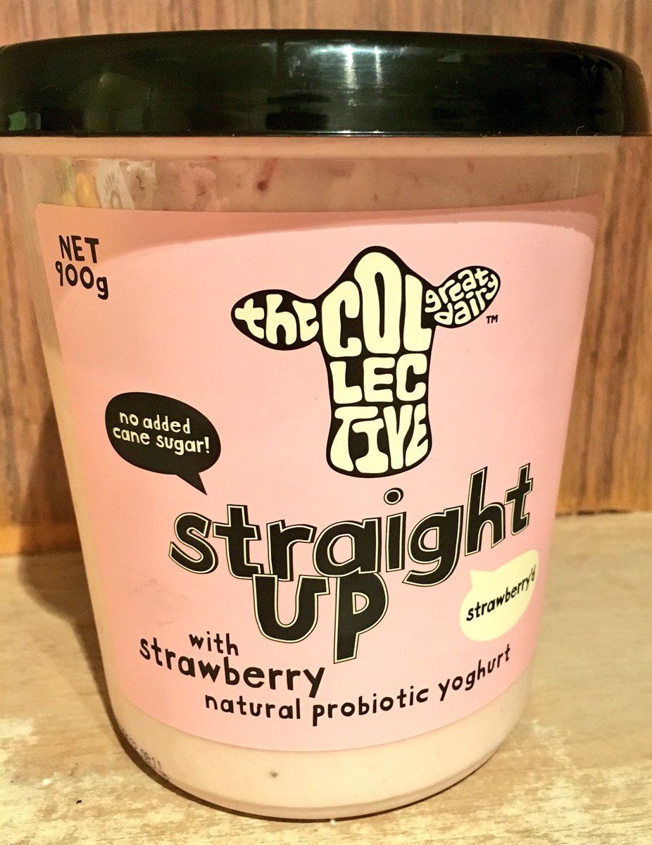 Just saw a scary talk on gut microbiota; digging into some probiotic yoghurt for them <a href="/gr8dairynobull/">the collective NZ</a> #noaddedsugar
