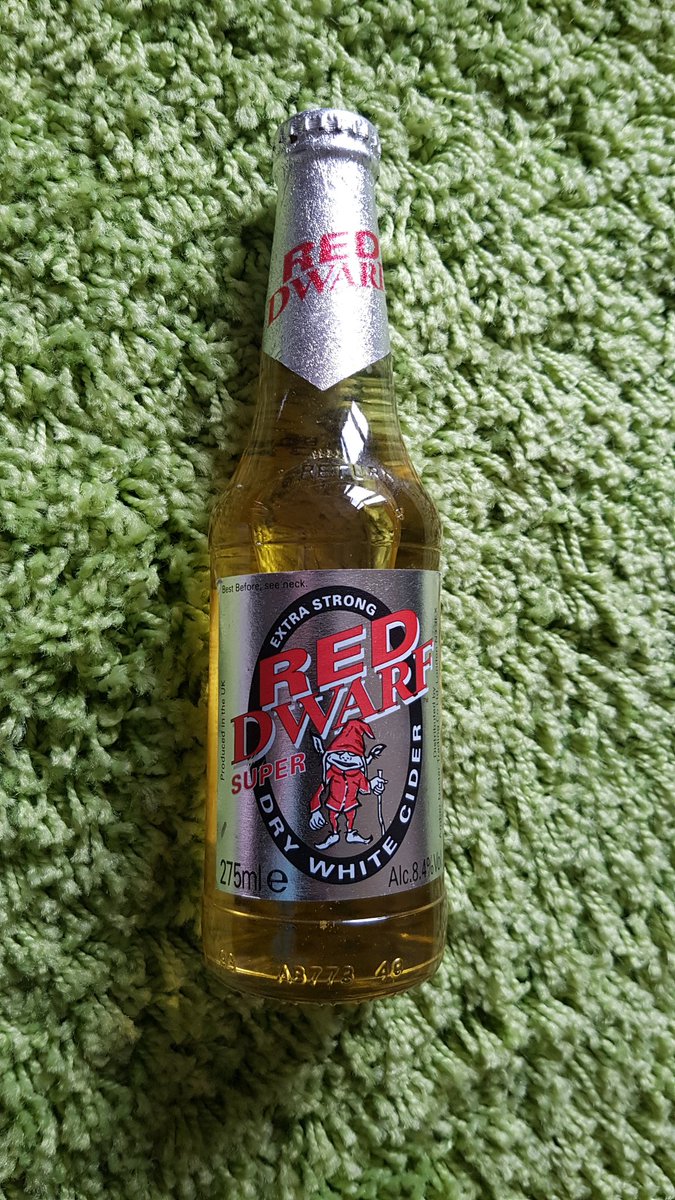 emmajg's tweet photo. Saving this for 22nd Sept* @Join_Dave @RedDwarfHQ #smegtember #RedDwarfXI #RedDwarf *not drinking BBE 1995 lol https://t.co/70IPeO9iOT