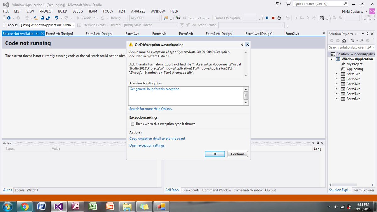 _gutierrezniks's tweet image. Kinakabahan ako hahahhaa. #VB.Net #BuhayProgrammer #FeelingProgrammer