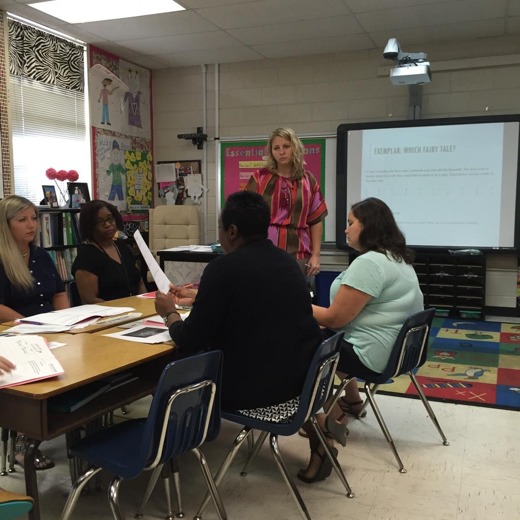 First grade math redelivery... So happy to have a great instructional coach! @ncssbethebest