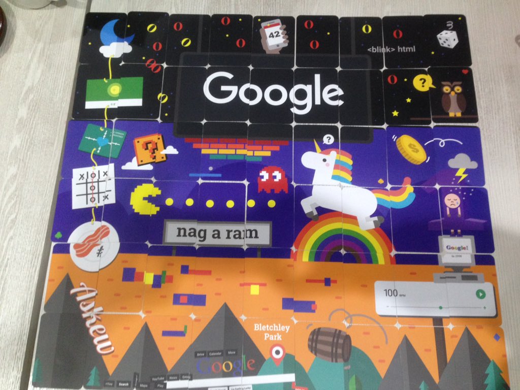 alonkii's tweet photo. Belakang kartu #GoogleSolitaire nya kalau disusun jadi....
WADAW GA KERJA HARI INI~ #eh https://t.co/gozVCoq0a4