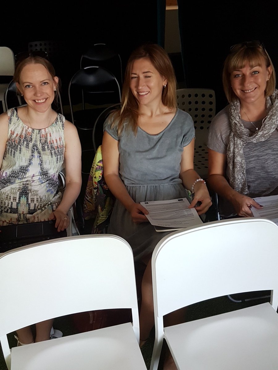 Team Riga first to arrive at the venue for the second day. It's definitly getting a day full of inspiration #Change