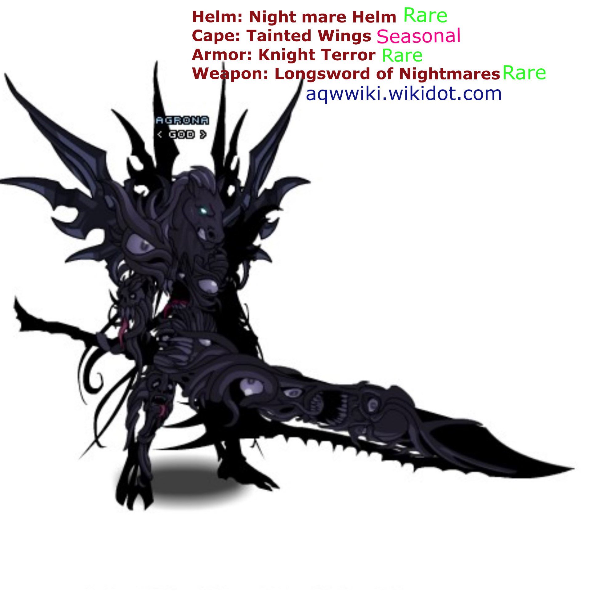 Thanatos on X: Dragon Blade of Nulgath  / X