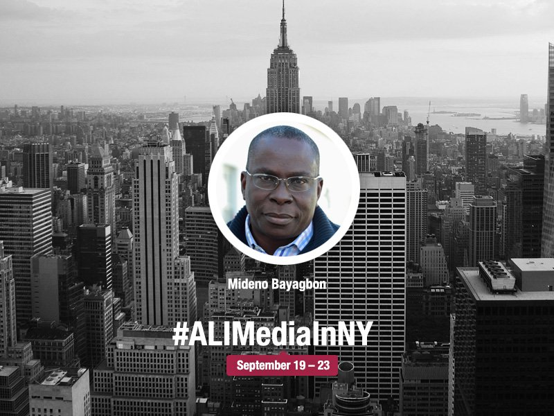 ALIMediaFellows's tweet photo. Honoured to have #ALIMediaFellows @AntonySguazzin @africankc @PheladiG And #MidenoBayagbon with #ALIMediaInNY. #NYC https://t.co/DnQu9UHIin