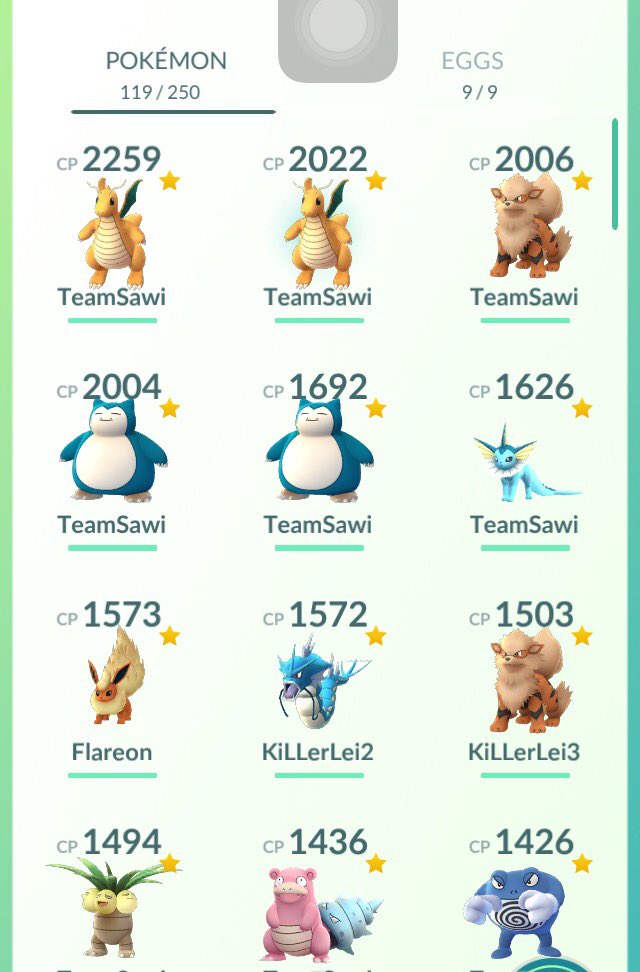 50shadesof_lei's tweet photo. Meet my Death Squad!! 👍💪💪💪💪  #pokemongophilippines https://t.co/hCkGrJJb3D