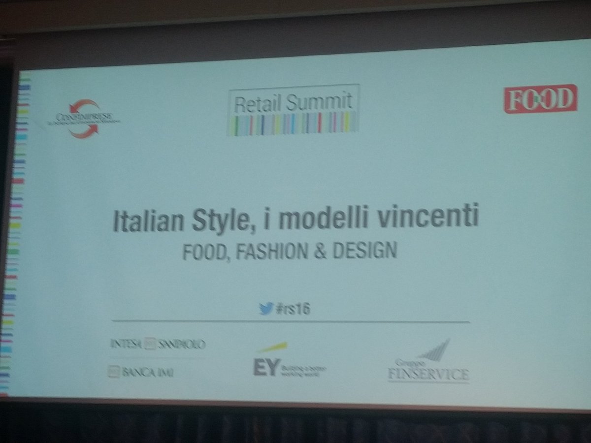 plobetti's tweet photo. #rs16 retail summit  @EY_Italy a villa d'Este per discutere dei modelli vincenti nel #food #fashion #design https://t.co/cGFnOJnOiF