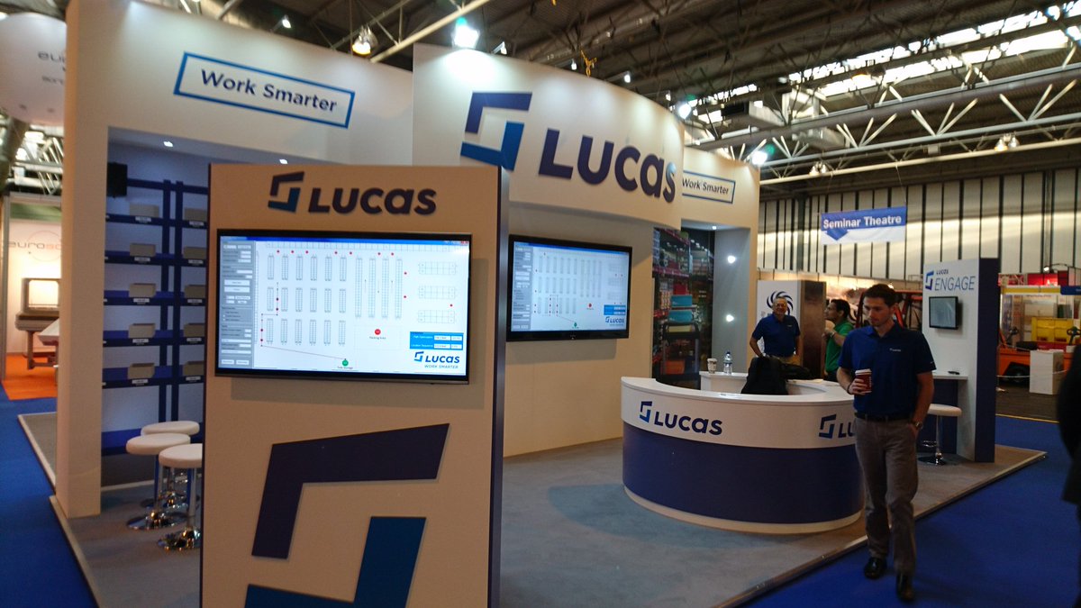 Lucas_EMEA's tweet photo. Lucas Systems ready for day 1 of #IMHX2016, come and visit us on stand #8C20 & at our 1pm Seminar with @DotcomDist https://t.co/Vq0inMlzyf