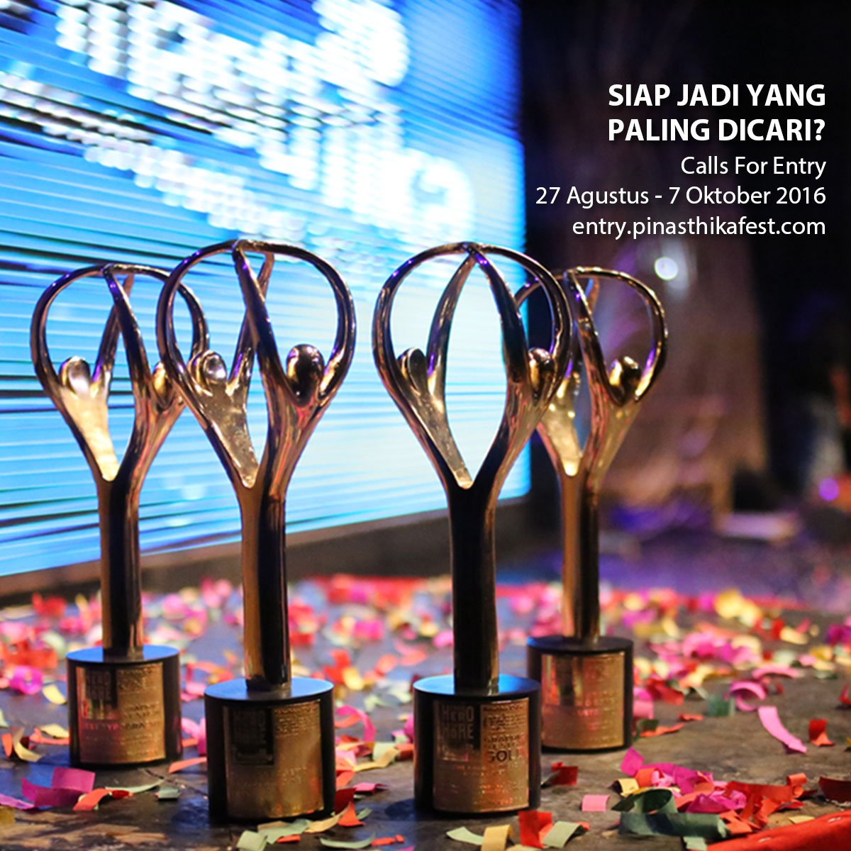 Kompetisi iklan &amp; desain Pinasthika calls for entry entry.pinasthikafest.com info bit.ly/PIN2016kategori #AwakeOn