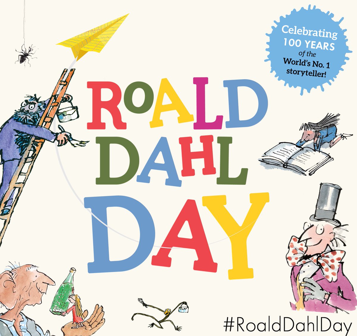 Waterstones's tweet photo. 'A little nonsense now and then, is cherished by the wisest men.'

- Roald Dahl, born 100 years ago today. https://t.co/2odG1UiMwj