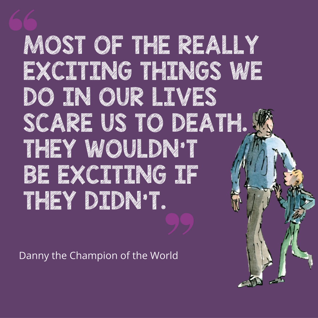 Paid_To_Learn's tweet photo. Don't be afraid to do something new and exciting! 
#RoaldDahlDay https://t.co/RWAo7WAQkh