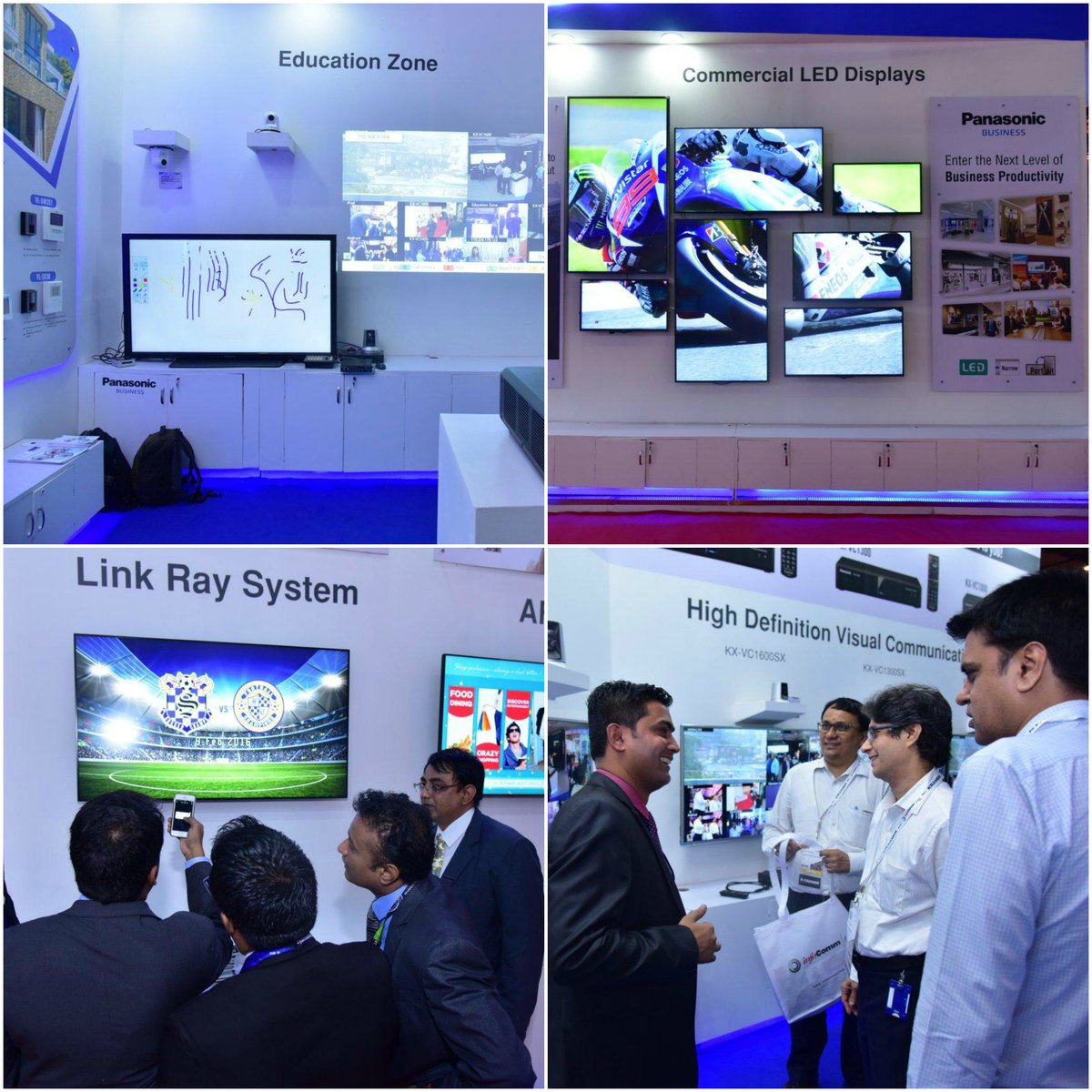 PanasonicInNews's tweet photo. From security systems & HD projection to business solutions & commercial #electronics, we have it all!#InfoComm2016 https://t.co/pMI3d7GphG