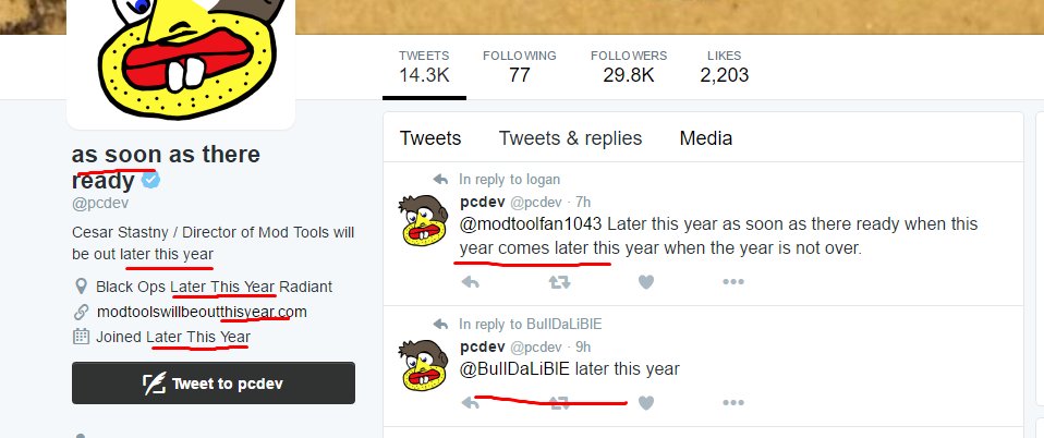 DanVFX's tweet photo. @pcdev Later this year, I just had to.. this is turning into a meme ;D #memeified https://t.co/sdlNvE9RPX