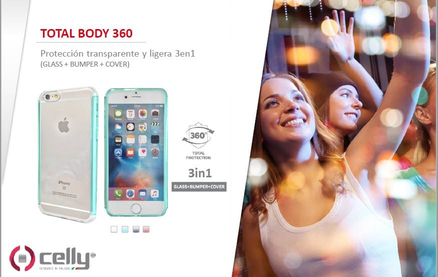Celly_spain's tweet photo. #Body360, la protección transparente y ligera 3en1 (PROTECTOR DE PANTALLA + LATERAL + CARCASA) https://t.co/9F3Lbaa7CD