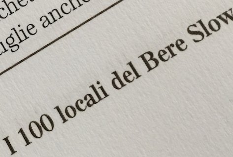 SlowFoodItaly's tweet photo. Novità #SlowWine 2017: i 100 locali italiani del Bere Slow! https://t.co/oCcDMlrfYC @GariglioG https://t.co/7DDrmvMmGX