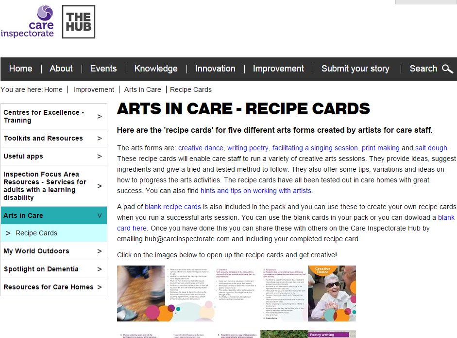 CareInspect's tweet photo. Share your creative arts sessions on #CIHub using the blank recipe cards! #ArtsinCare https://t.co/XoP4FFpYe9 https://t.co/F3DV4l5QZD