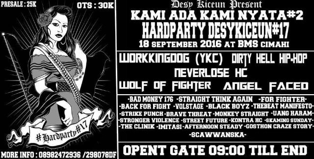 Jangan sampai terlewatkan, minggu ini kita bakal maen di BMS Cimahi, See You!!