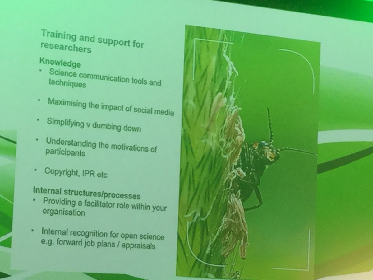 Landry_Lynne's tweet photo. How we can support the development of researchers in Citizen Science, Lucy Robinson #vitae16 @UoLGradSchool https://t.co/HjxcFDHiA3