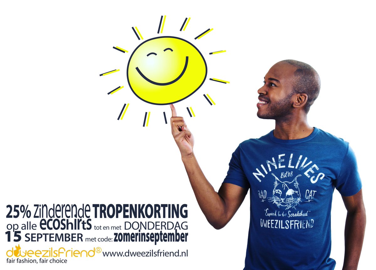 3 dagen lang zinderende tropenkorting bij dweezilsfriend!!! Check dweezilsfriend.nl