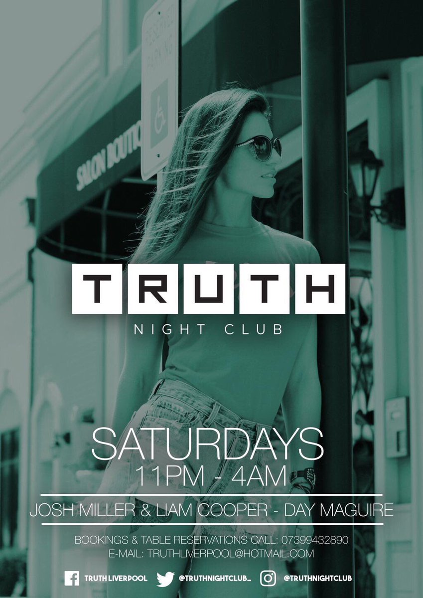 a_armstrong92's tweet photo. Big things @TruthLiverpool excited to start my Saturday residency with @DayMaguire @JoshMiller93 &amp; @liamcooper11 👌 https://t.co/YXYZrwVsI4