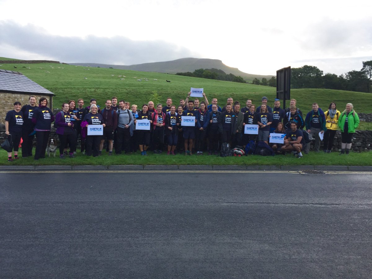 LeedsBS's tweet photo. Congratulations to all colleagues who completed the @Yorkshire3Peaks on Saturday! All for a great cause @DiabetesUK https://t.co/0iVbtBxovK