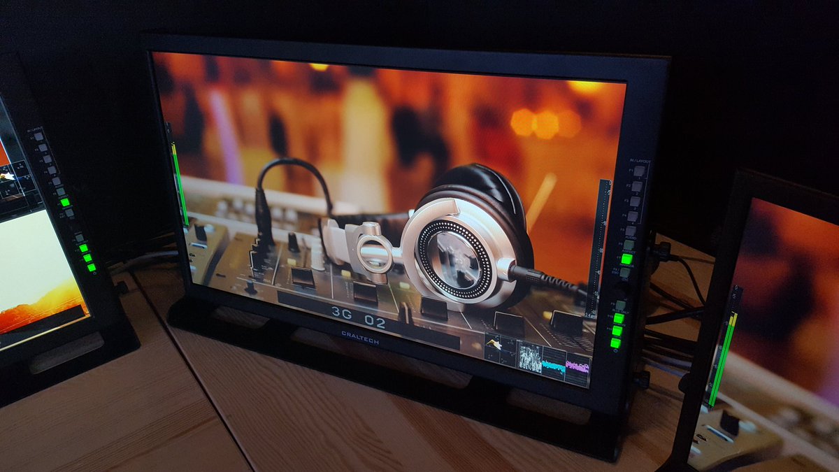 craltech's tweet photo. Last day @IBCShow test all our Monitors &amp; Multiviewers at booth 11.C02 #IBC2016 #IBCShow https://t.co/fQHGCmhiVe
