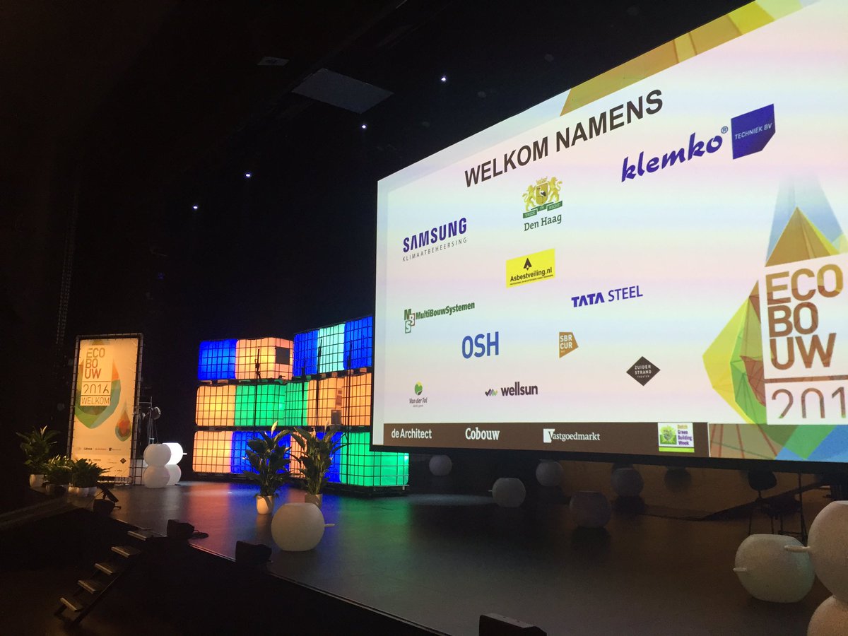 Rena_Production's tweet photo. #ecobouw16 #panasonic #corporateevents https://t.co/hFJ0ZI4NEf