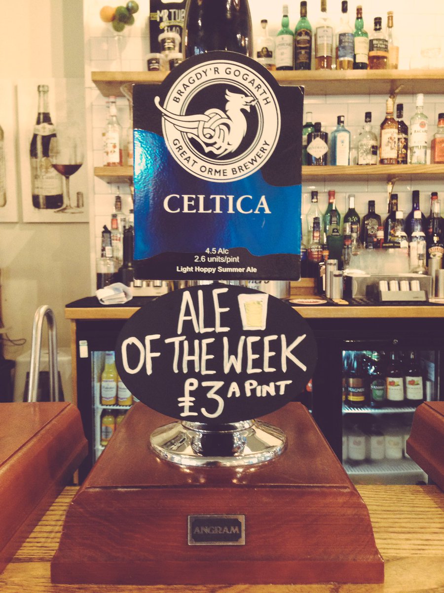 TheStationCB's tweet photo. #Aleoftheweek is back &amp; we're offering the gloriously golden citrus "Celtica" @ only £3 a pint #realale #askforcask https://t.co/dT8VCwnH3c