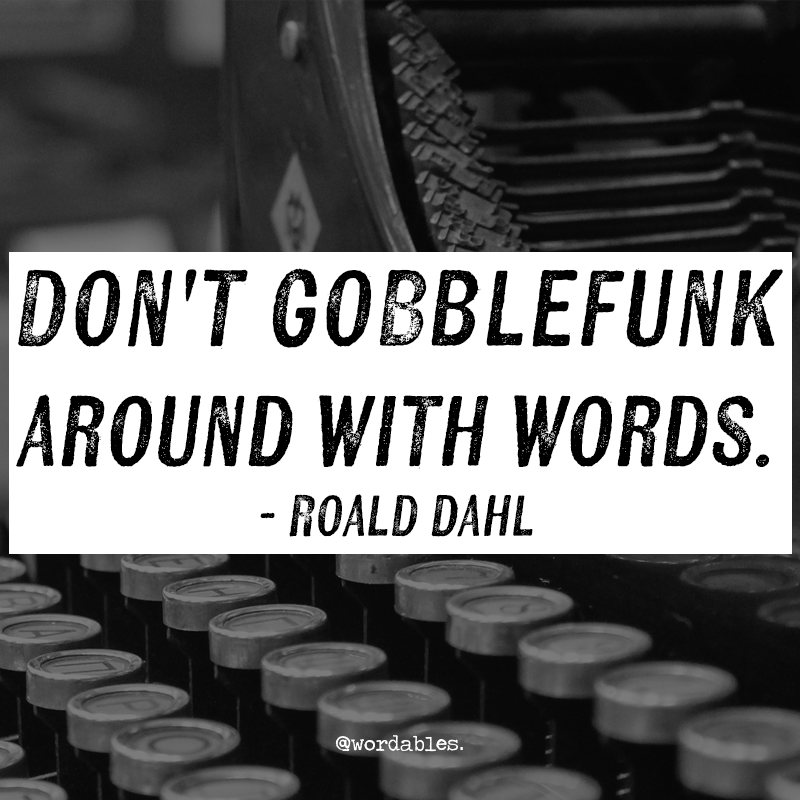 Quite apt now that fuhgeddaboudit is in the oxford dictionary #RoaldDahlDay