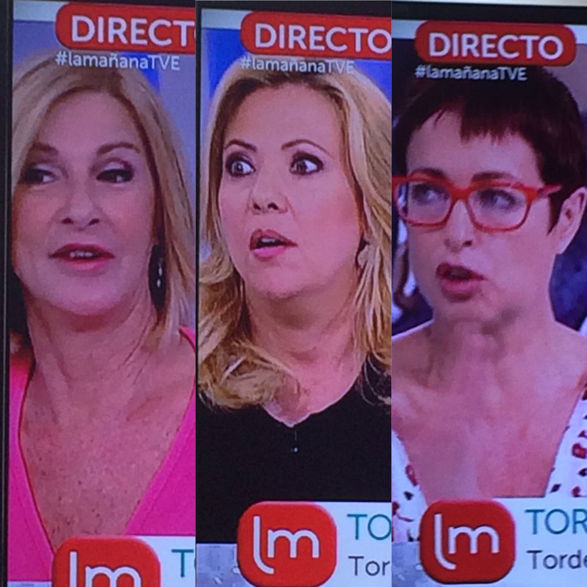 liam_vll's tweet photo. #lamañanaTVE De donde han salido estas 3 inútiles? Sacarlas a correr como el toro y que las linchen https://t.co/BUvRy39PNO