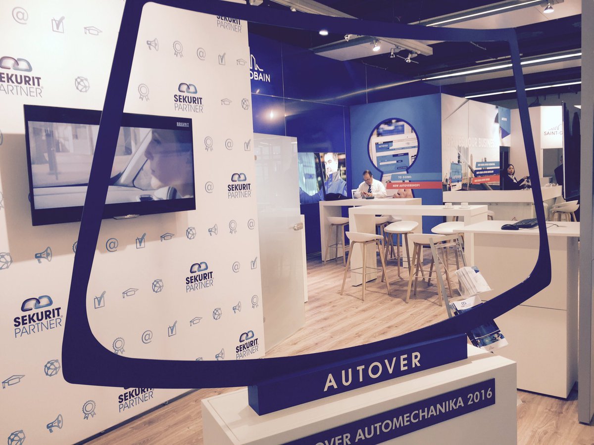SG_Autover's tweet photo. Ready to welcome our customers at #automechanika #saint-gobain #autover https://t.co/fU91nCxYE8