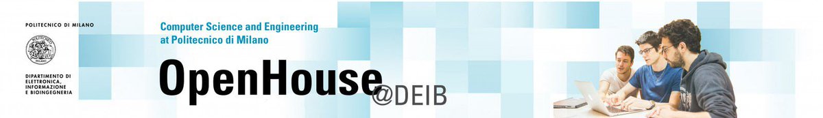 polimi's tweet photo. 27 settembre OpenHouse 2016: la ricerca #informatica del Politecnico si presenta al pubblico https://t.co/dISLiaS8n0 https://t.co/umKjG8eoyc