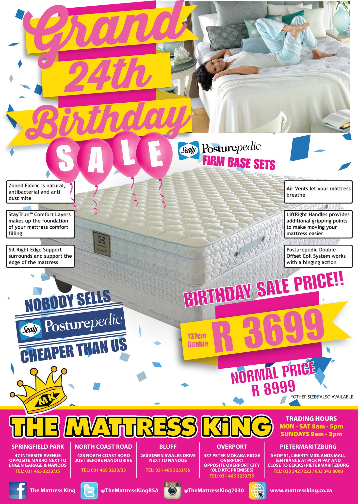 The Mattress King On Twitter Checkout Our 24th Birday Sale