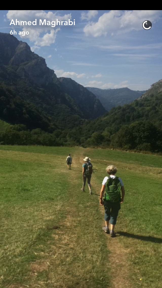 saudicoaching's tweet photo. Hiking in Asturias. Snapchat: Saudi-coaching. https://t.co/p1qCC3nE8H
