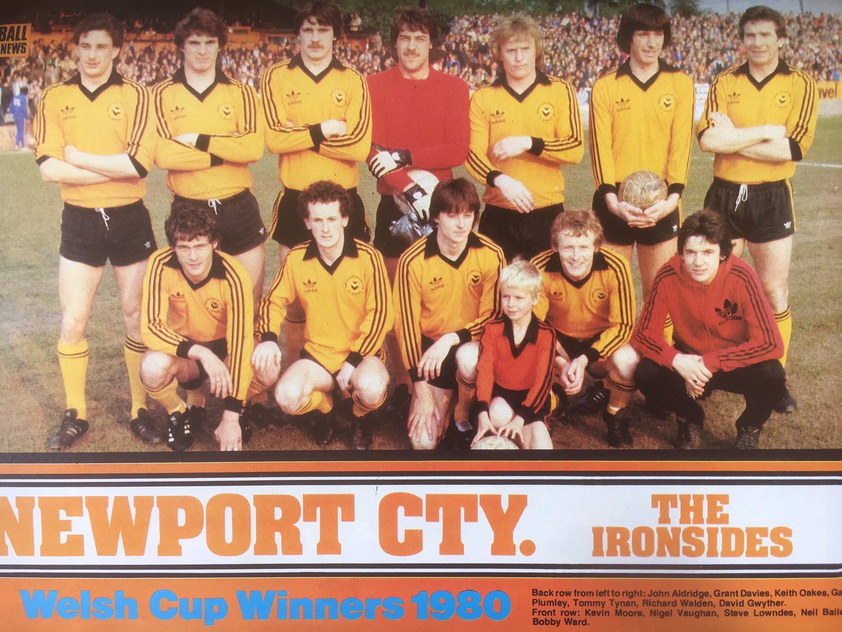Theleaguemag's tweet photo. Newport County
Welsh Cup winners 1980
John Aldridge looking young there! https://t.co/68qGgF7GAU