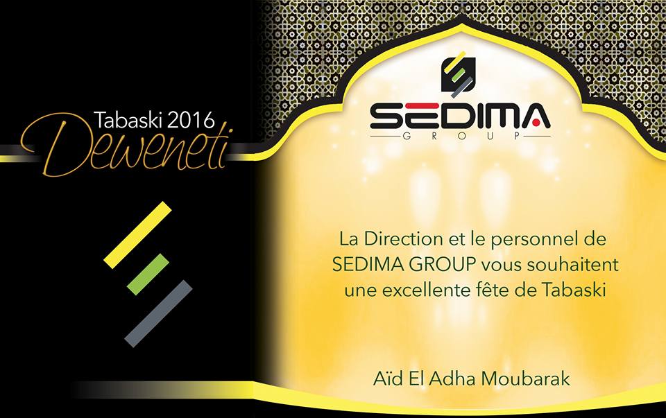 sedimagroup's tweet photo. Dewenati à tous ! :)
#Tabaski2016 
#SunuTabaski
#kebetu
#Sedima
#Senegal https://t.co/6AIK03h4pi