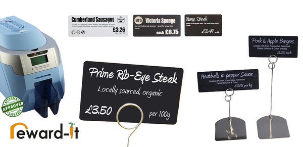 Print your labels directly on to plastic cards with our Customisable Deli Labels  solution. ow.ly/s3Xq304621u