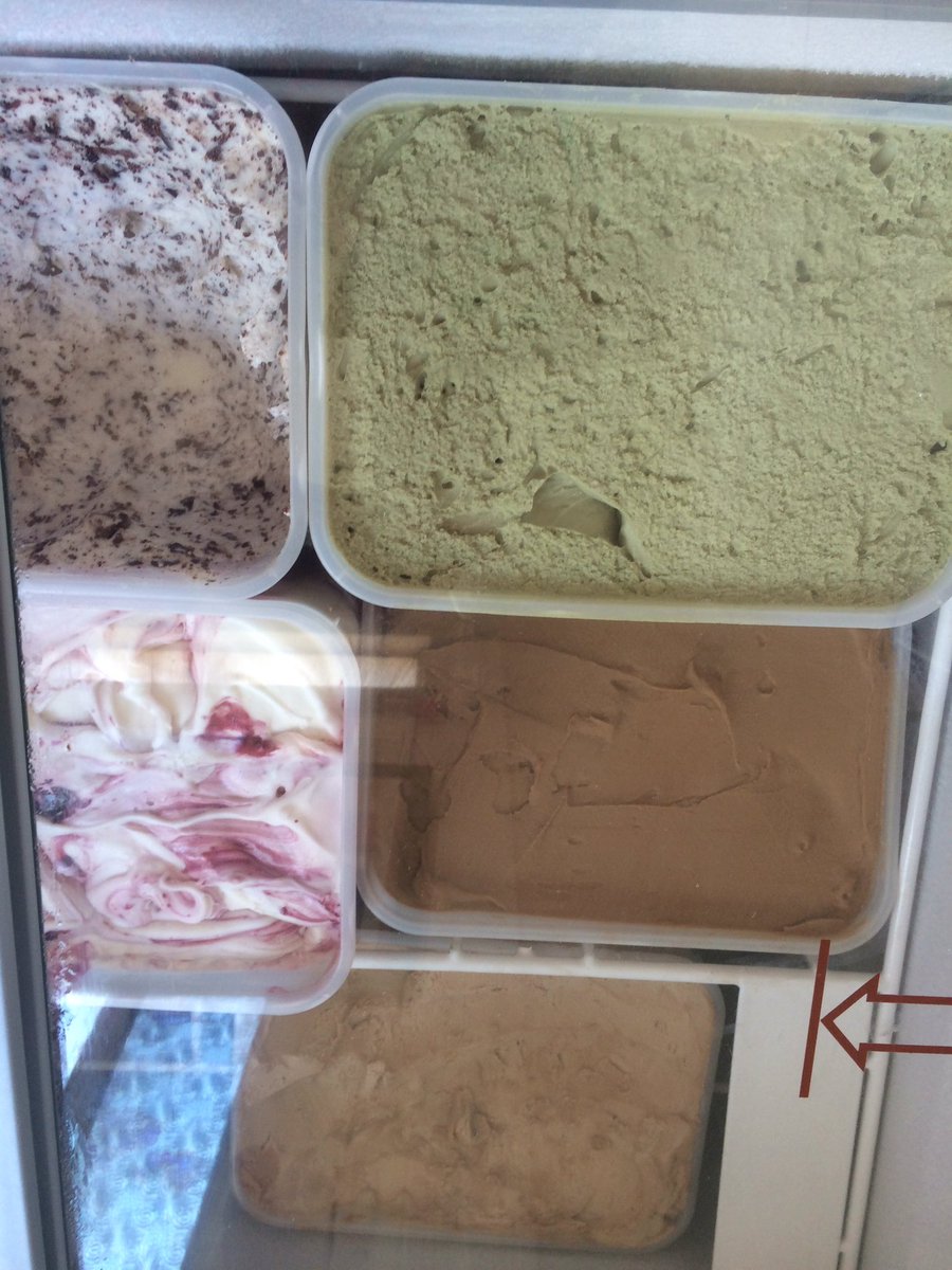 _Italian_Shop's tweet image. New gelato flavours available today! Ricotta and cherry, raspberry sorbet and more!